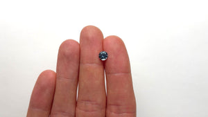 1.00ct 6.05x6.04x3.84mm Round Brilliant Sapphire 22255-01