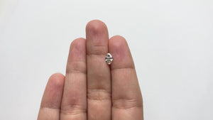 0.50ct 6.84x4.35x2.52mm VS1 F Oval Brilliant 19438-17