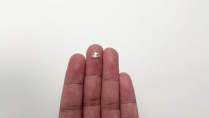 0.72ct 6.21x7.16x2.16mm VS2 D Trillion Rosecut 🇨🇦 21157-01