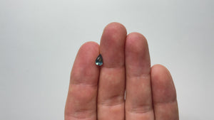 0.96ct 7.52x4.77x3.61mm Pear Brilliant Sapphire 19115-10