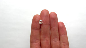 1.02ct 7.51x6.54x2.84mm GIA VVS1 K Modern Antique Old Mine Cut 19393-01